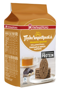 Νέα Πολυδημητριακά Μπισκότα Πρωινού High Protein από την Ε.Ι. Παπαδόουλος Α.Ε.