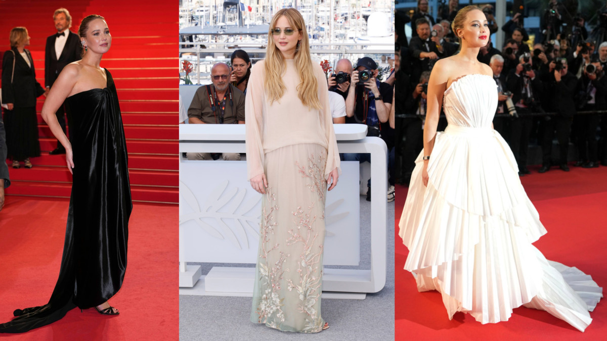Jennifer Lawrence: Τρείς εμφανίσεις, τρία Dior για την ηθοποιό στις Κάννες