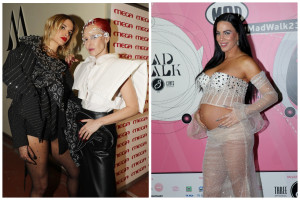 Mad Walk 2023: Το κόκκινο χαλί και το glam maternity look της Κατερίνας Στικούδη