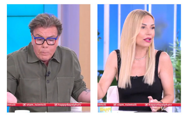 «Αρπάχτηκαν» πάλι Μεσσαροπούλου και Παπανώτας για τα μάτια της... Μαγγίρα! «Μου μπαίνεις πολύ από το πρωί!»