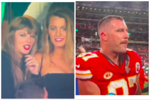 Taylor Swift: Πήγε στο γήπεδο μαζί με τους διάσημους φίλους της και αποθέωσε τον νέο έρωτά της και αθλητή του NFL, Travis Kelce