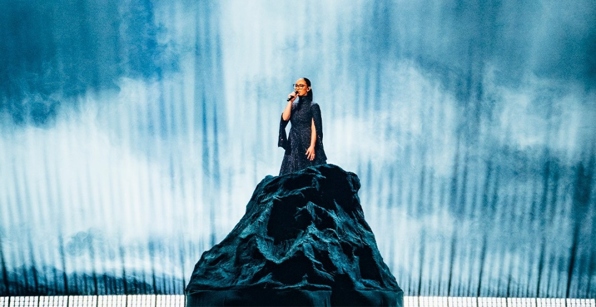 Eurovision 2025: Οι πρώτες φωτό από την πρόβα της Κλαυδίας δείχνουν μια ατμοσφαιρική εμφάνιση