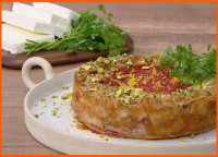 Ένα αλλιώτικο cheesecake: Αλμυρό, με φύλλο κρούστας, φέτα και πατζάρι