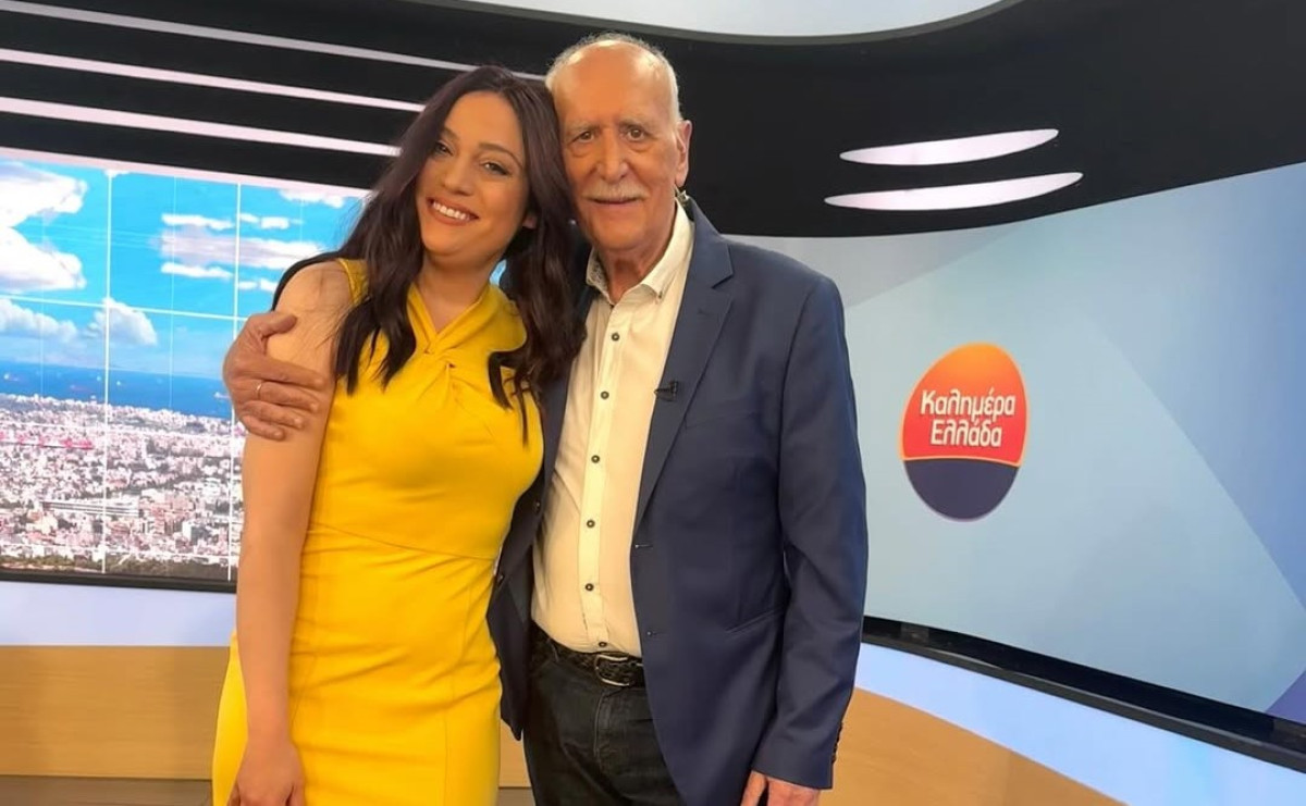 Μπάγια Αντωνοπούλου: Συνάντησε ξανά τον τηλεοπτικό της «πατέρα», Γιώργο Παπαδάκη