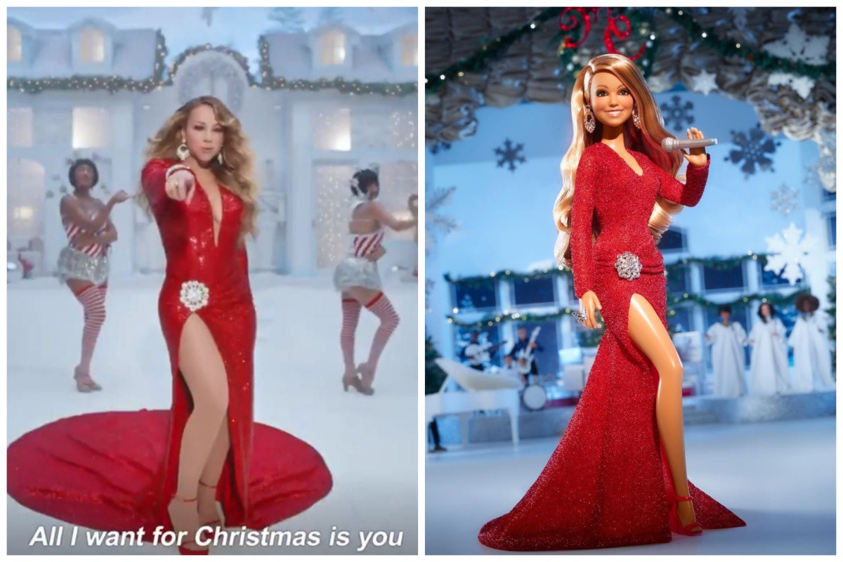 Η Mariah Carey έγινε Barbie και τα Χριστούγεννα είναι... μια ανάσα μακριά