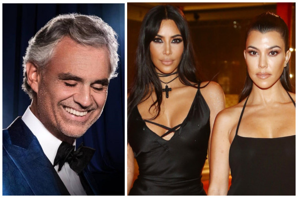 Kim και Kourtney Kardashian: Άγριος τσακωμός μεταξύ των αδελφών και και στη μέση ο Andrea Bocelli - Τι απαντά εκείνος