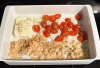 Η παραλλαγή του viral "Φέτα Pasta" με γαρίδες που θα σε ξετρελάνει!