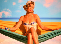 Η Gigi Hadid έγινε πραγματικό pin-up girl με vintage μπικίνι!