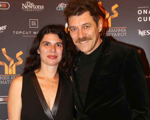 Ο Γιάννης Στάνκογλου και πρώην (πια) σύζυγός του, Αλίκη Δανέζη-Κνούτσεν σε δημόσια έξοδό τους τον Απρίλιο του 2019