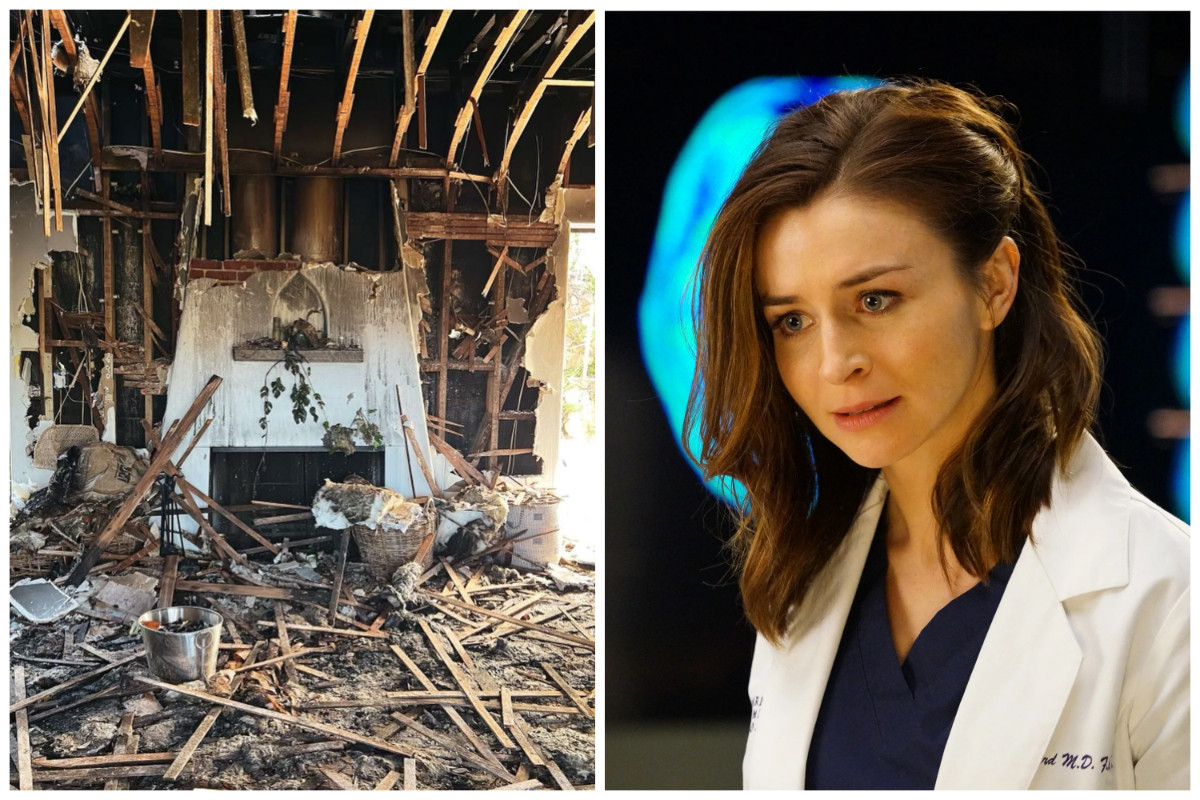 Στάχτες το σπίτι της Caterina Scorsone του Grey' s Anatomy - Πώς κατάφερε να σώσει τα 3 παιδιά της