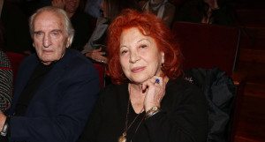 Ο Νικήτας Τσακίρογλου και η σύζυγός του, Χρυσούλα Διαβάτη, το 2020