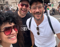 Μαρία Σολωμού: Γκρούπι του Timberlake με Γεωργαντά και Αλμπάνη και όλοι συζητούν ένα πράγμα στο βίντεο που ανέβασε